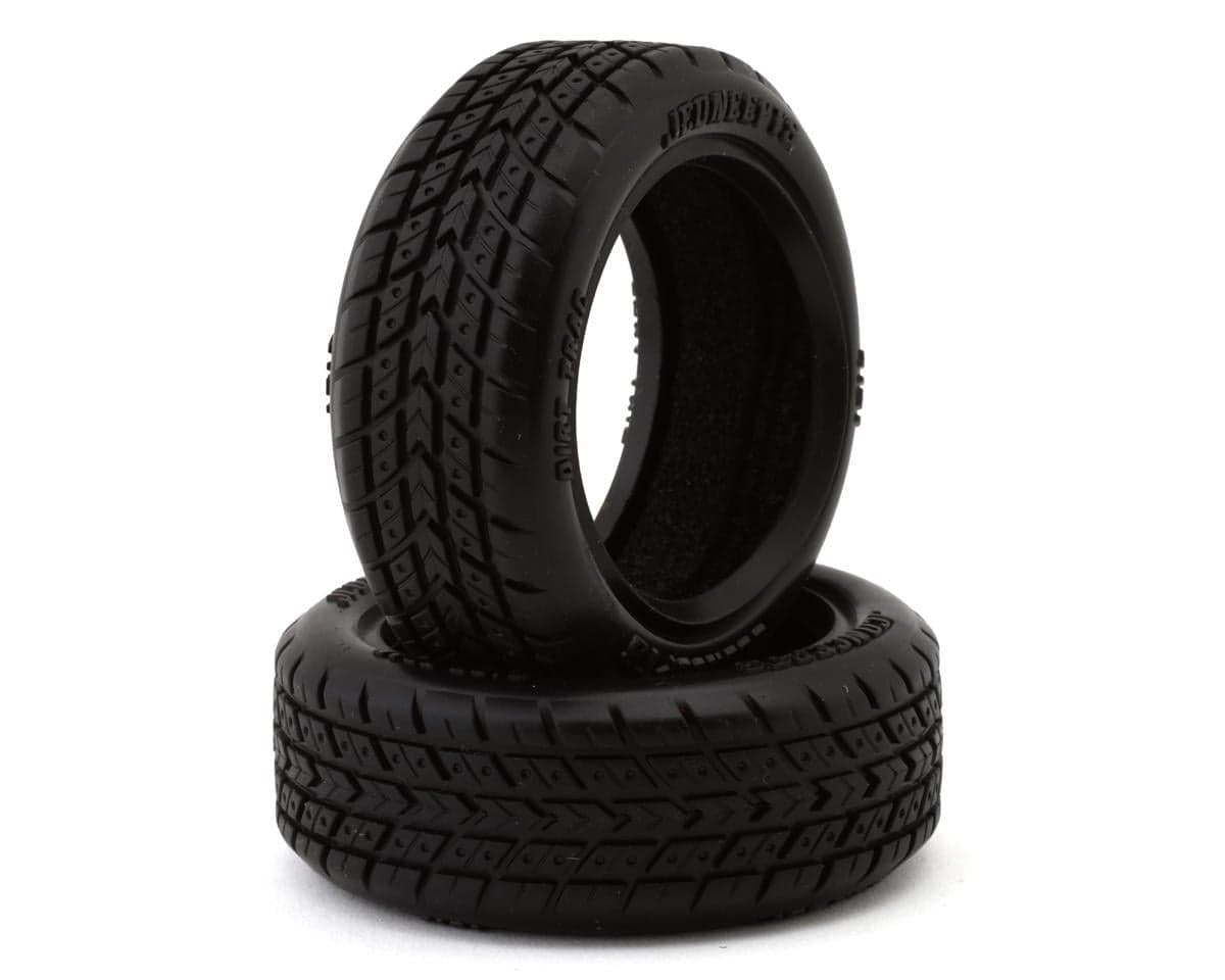 JConcepts Mini-B Dirt Trac Mini Front Off-Road Buggy Tires (2) (Green)