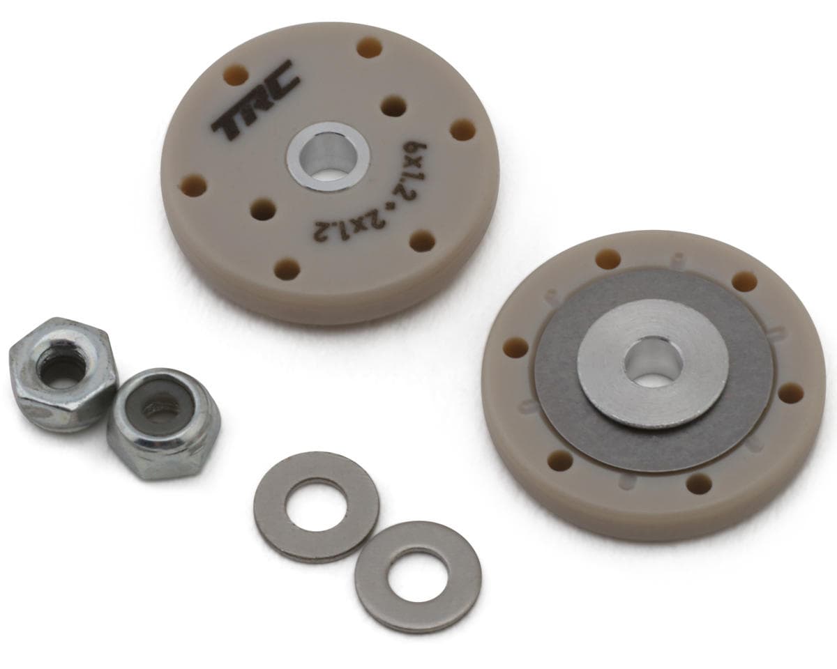 Throttlefinger Racing Concepts 15.90mm Rear Valve Shock Flat Pistons (2) (6x1.2mm) (2x1.2mm)