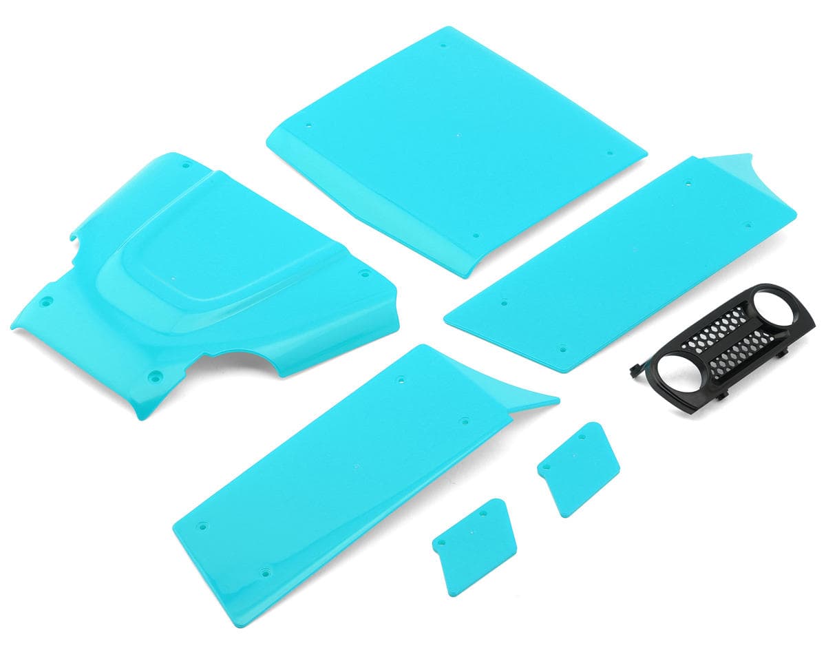 Vanquish Products H10 Optic Body Panels Set (Teal/Throttle Therapy) w/Decals