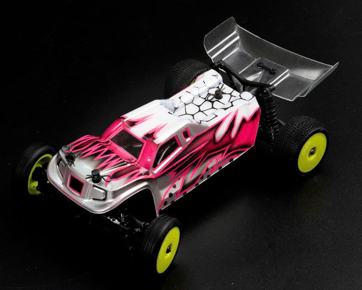 RadianZ Design Transformer 1/24 Airbrush Pre-Painted Truggy Body (Flareon) (Losi Micro-B)