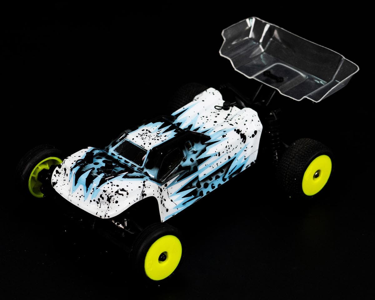 RadianZ Design Transformer 1/24 Airbrush Pre-Painted Truggy Body (Colorburst) (Losi Micro-B)