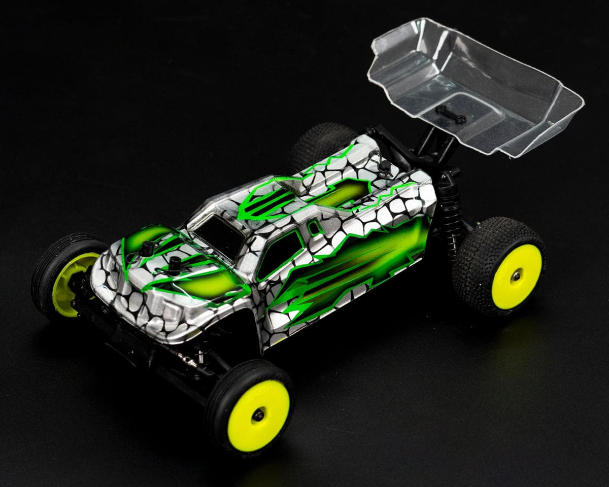 RadianZ Design Transformer 1/24 Airbrush Pre-Painted Truggy Body (Neonix) (Losi Micro-B)