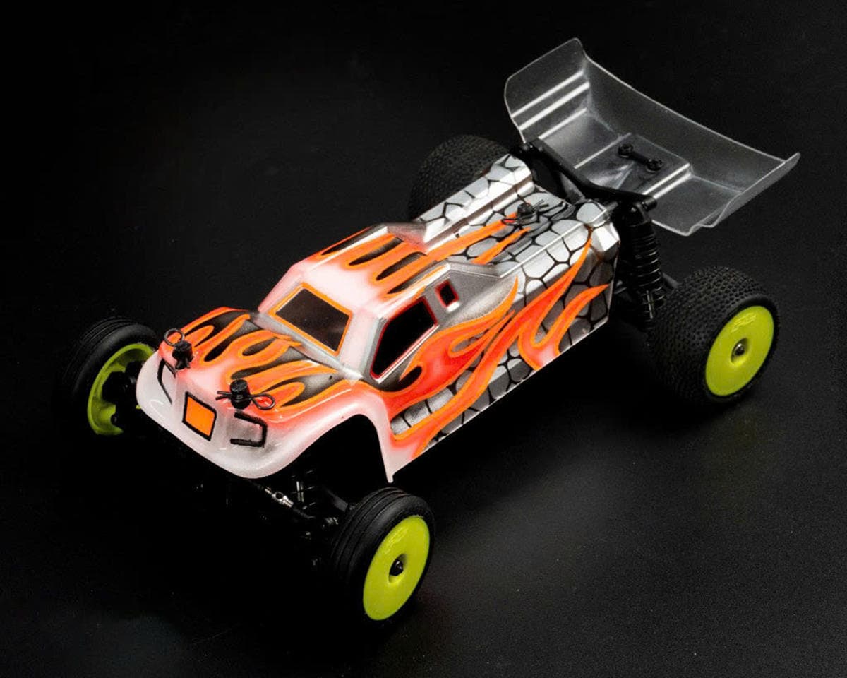 RadianZ Design Transformer 1/24 Airbrush Pre-Painted Truggy Body (Flaretek) (Losi Micro-B)