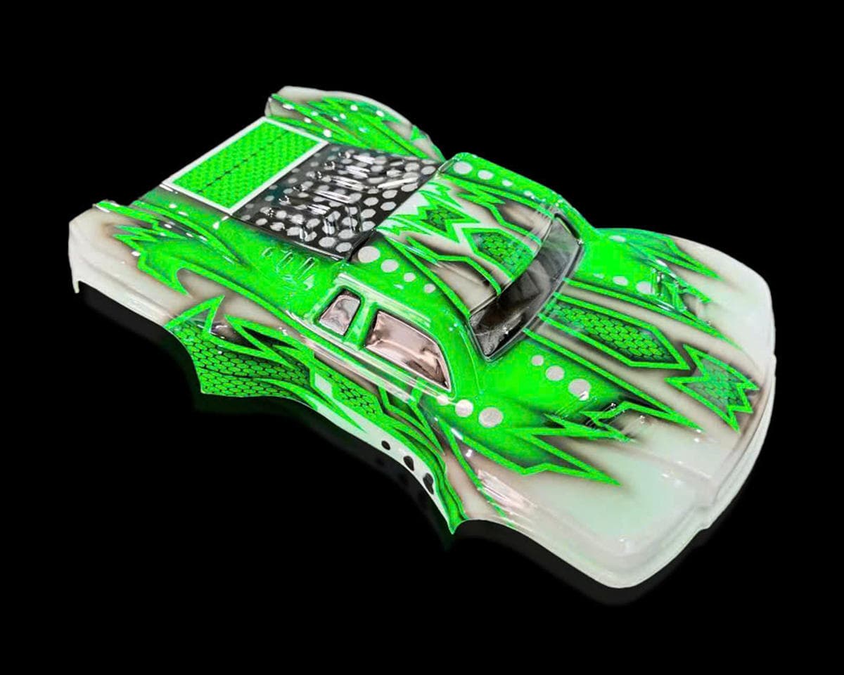 RadianZ Design 1/24 Airbrush Pre-Painted Short Course Truck Body (Mammoths) (Losi Micro-B)