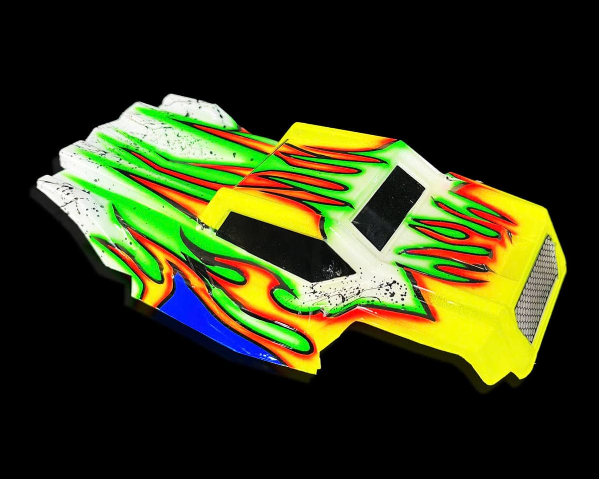 RadianZ Design Iron Trek 1/14 Airbrush Pre-Painted Truggy Body (Mastodon) (Arrma Typhon Grom)