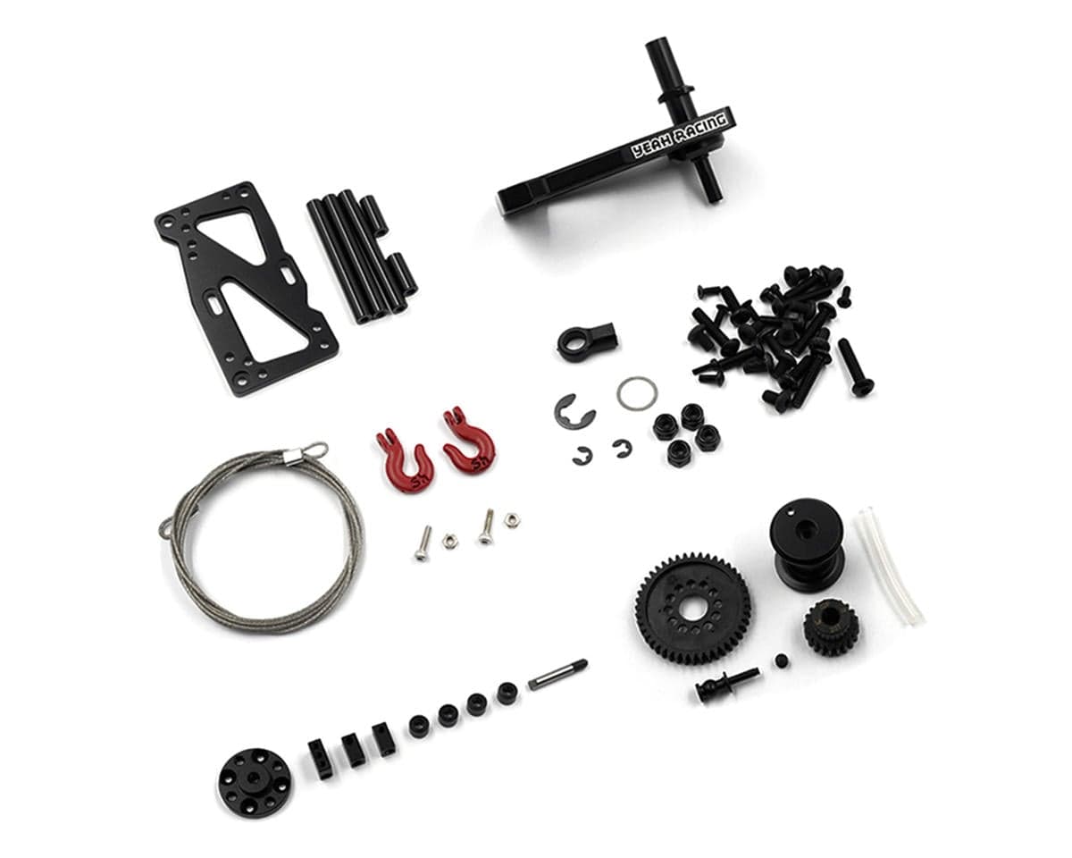 Yeah Racing Adjustable Clutch Gearbox 1/10 Winch Kit