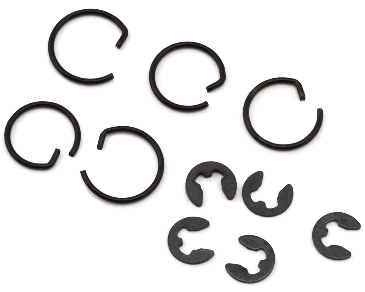 Yeah Racing Desert Lizard DDL Shock C-Clips & E-Clips Set