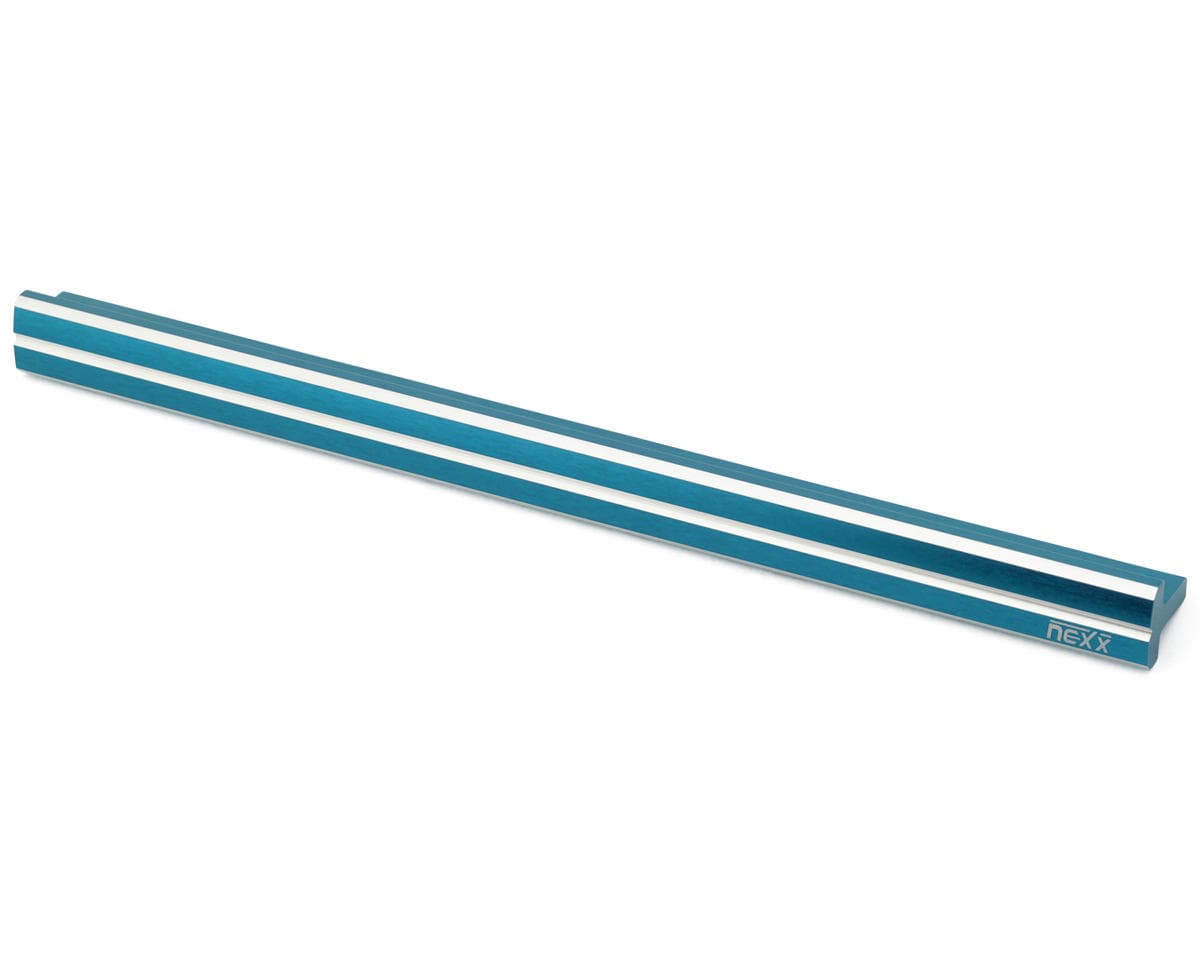 NEXX Racing Aluminum Center Chassis T-Bar Brace for Traxxas® Jato® 4x4 (Turquoise)