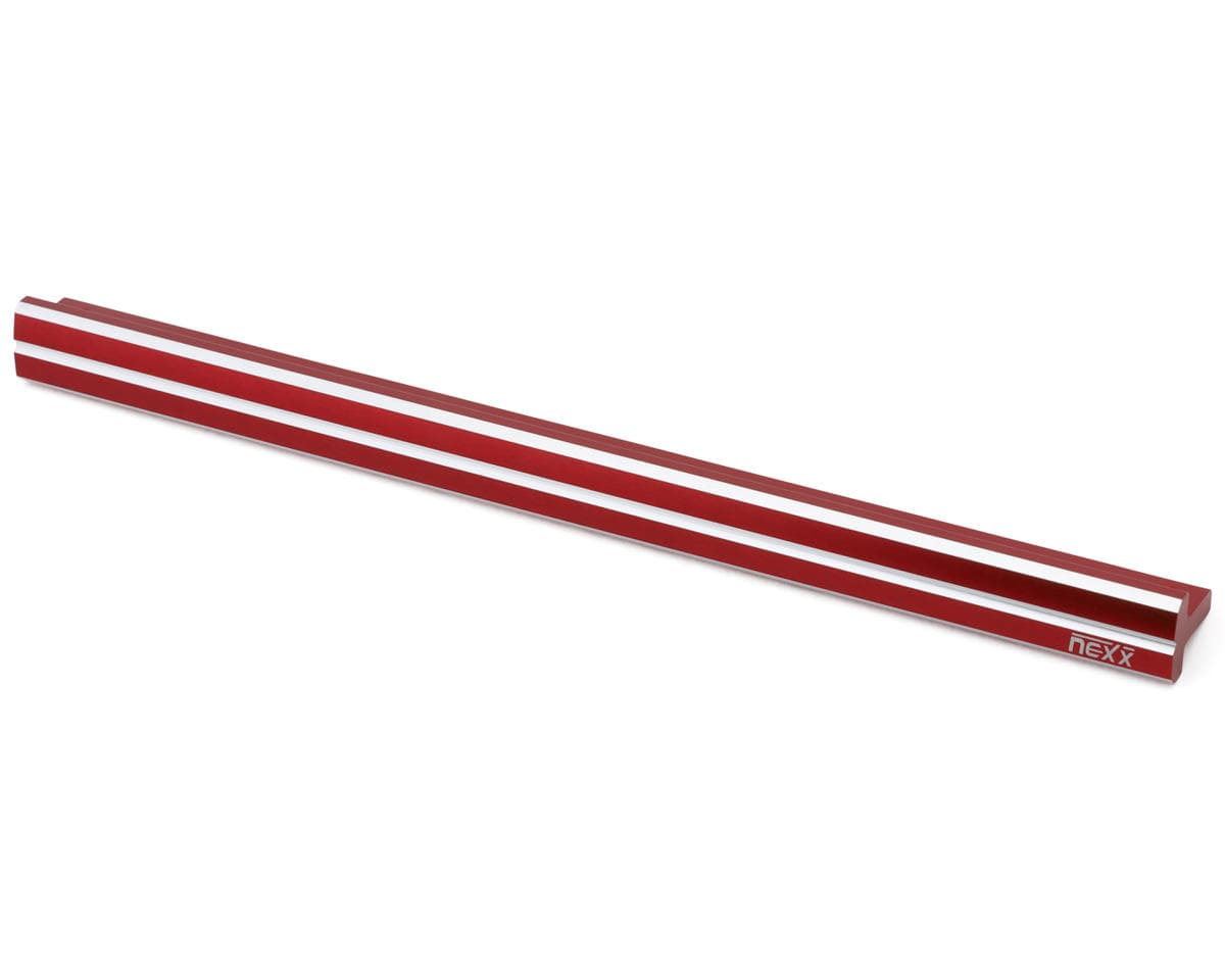 NEXX Racing Aluminum Center Chassis T-Bar Brace for Traxxas® Jato® 4x4 (Red)