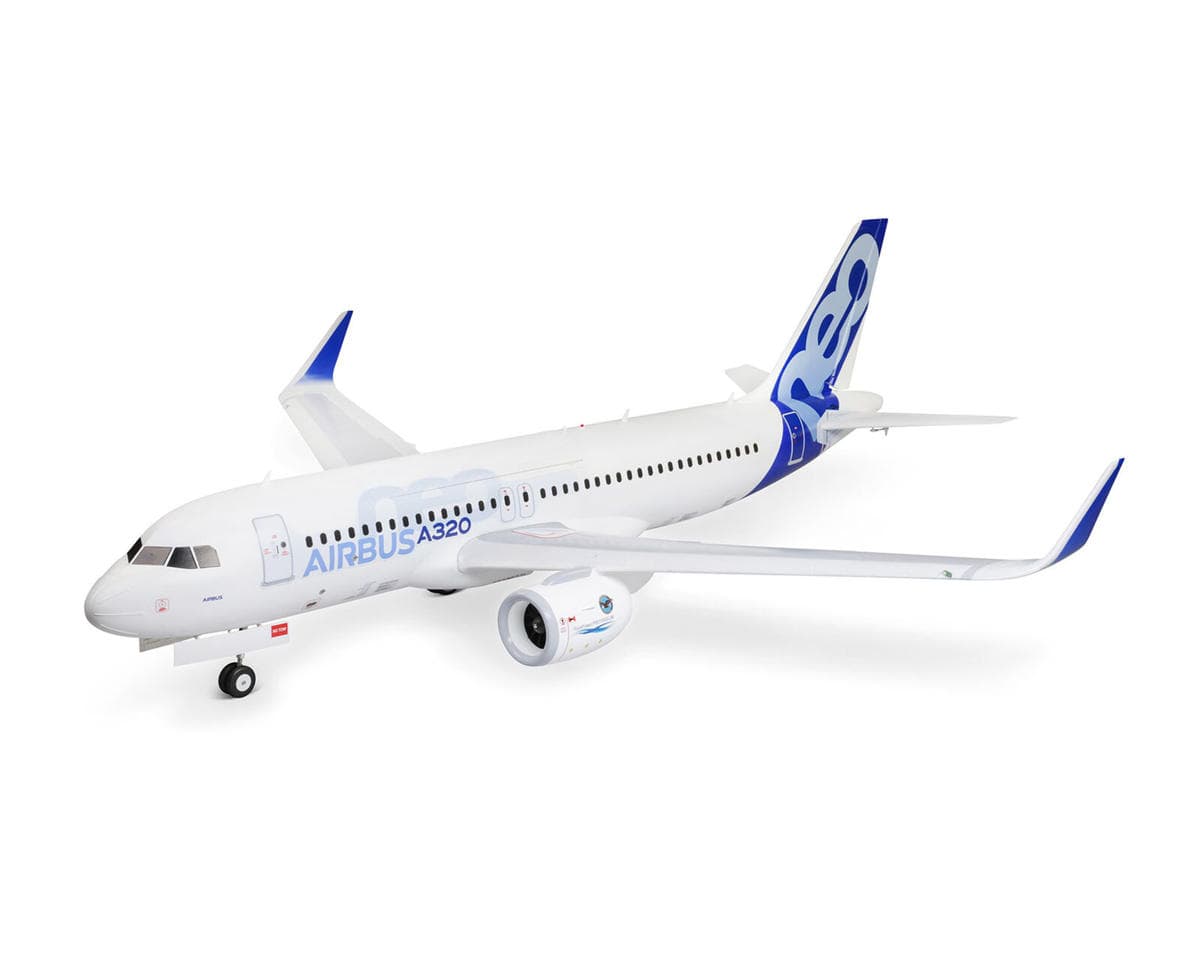 E-flite Airbus A320neo Twin 64mm EDF PNP Basic Electric Jet Airplane (1521mm)