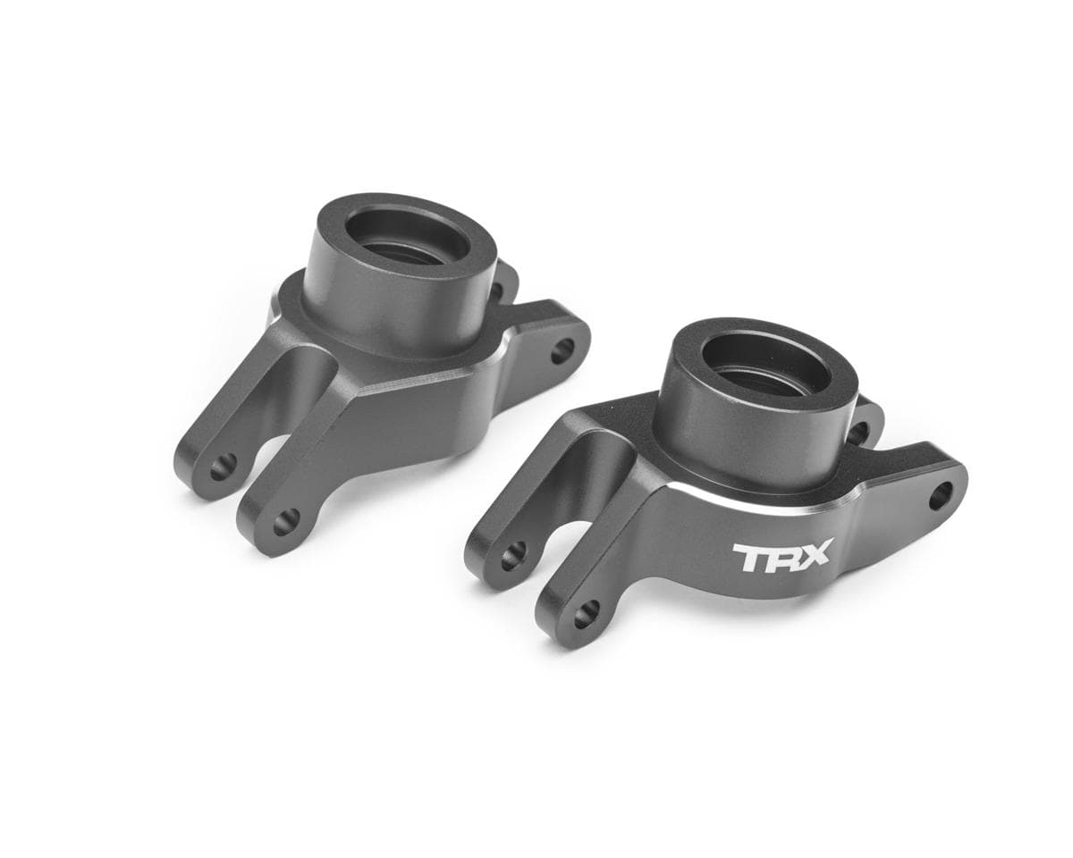 Traxxas Maxx® Slash® Aluminum Rear Stub Axle Carriers (Grey) (2)