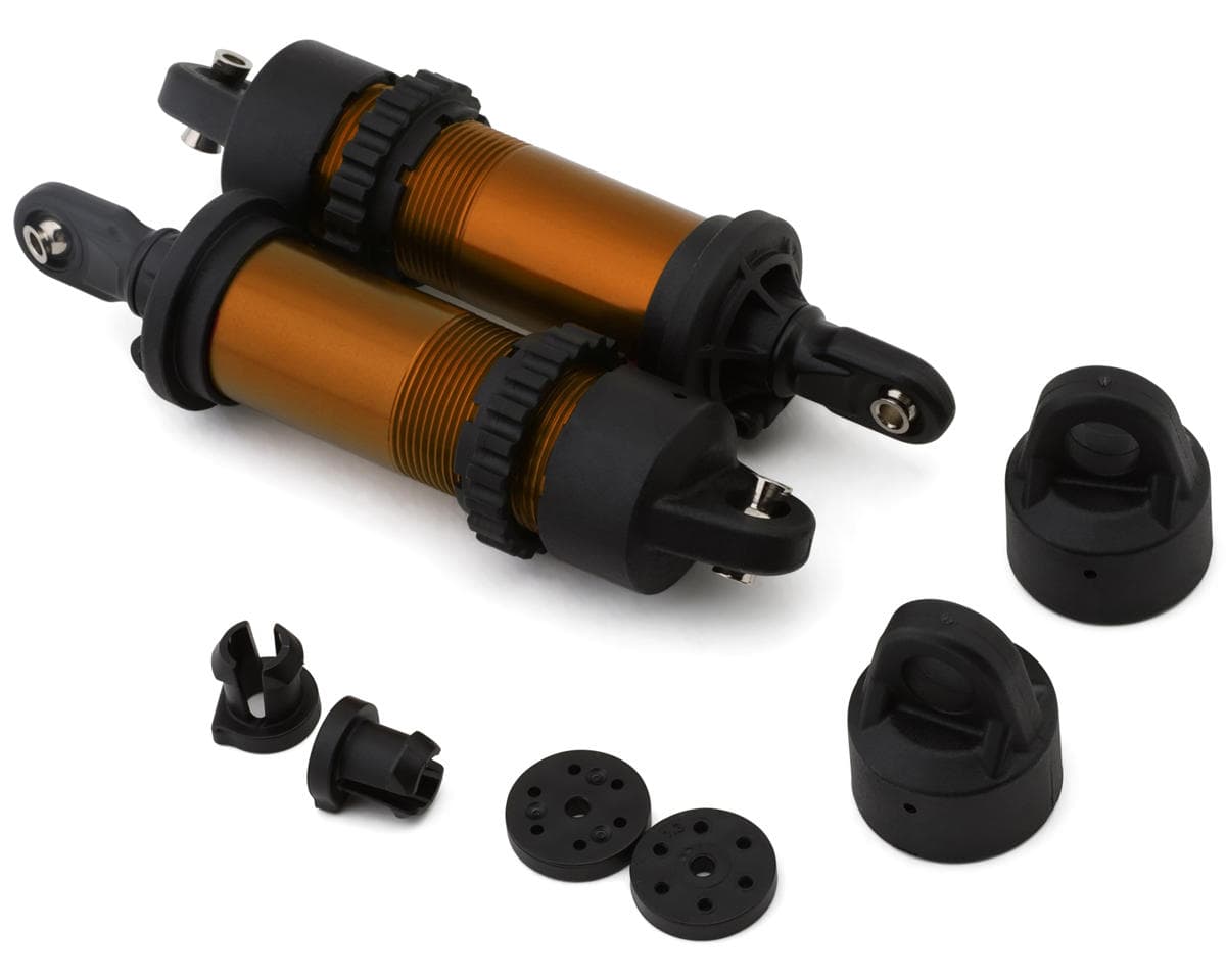 Traxxas Sledge®/Maxx® GT-Maxx Aluminum Shocks (Orange) (2)