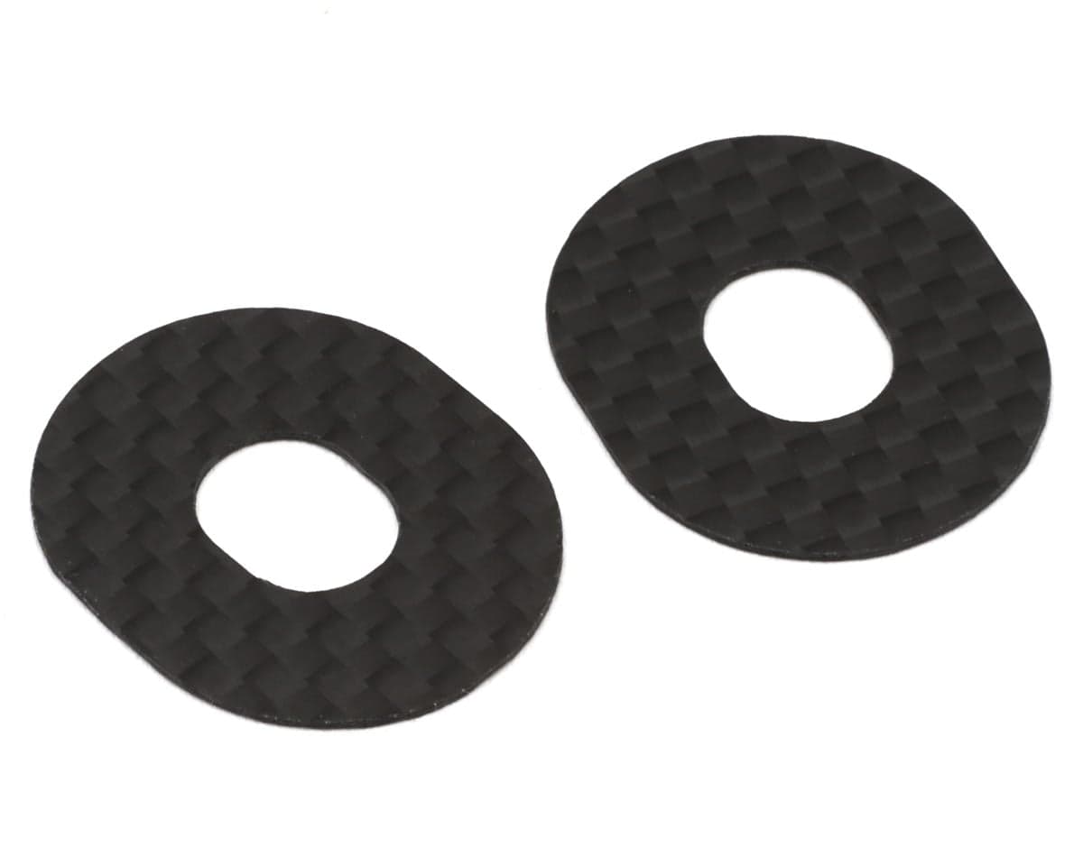 Position 1 RC .5mm Carbon Fiber Oval Body Spacer (2)
