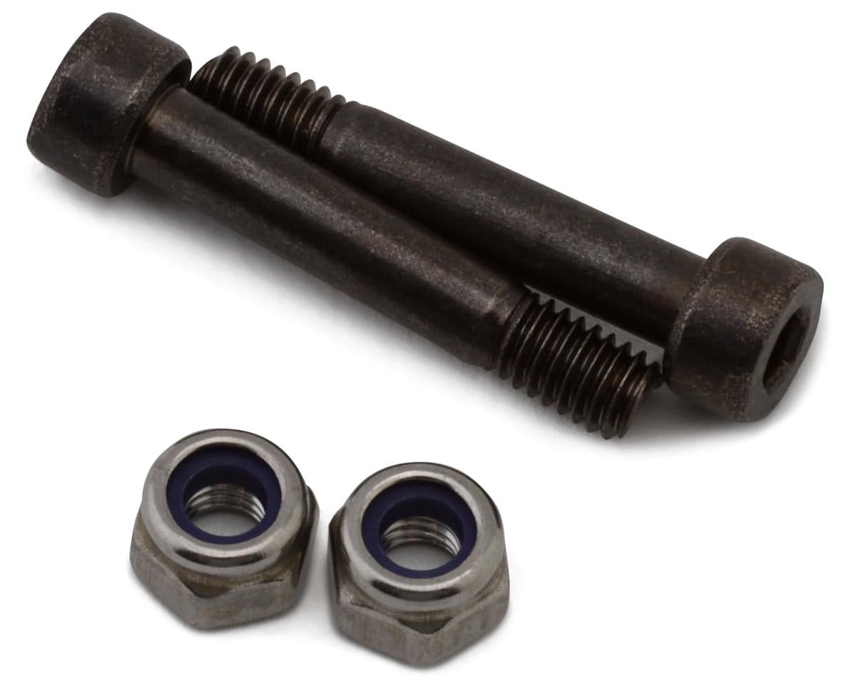 OMPHobby 4x23mm Socket Head Shoulder Screws (2) w/Nylon Lock Nuts