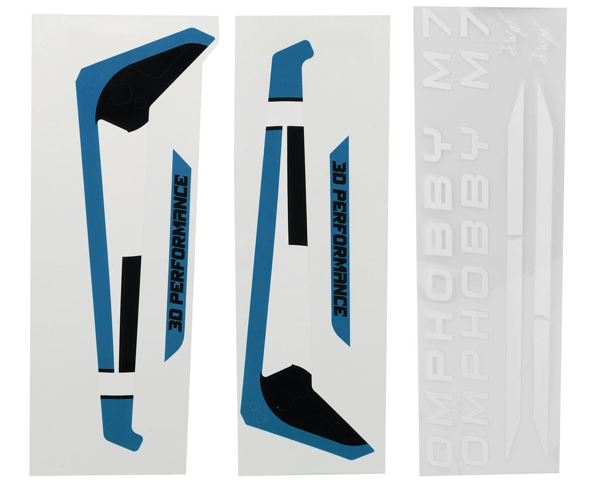 OMPHobby M7 Decal Sheet Sheet (Blue)
