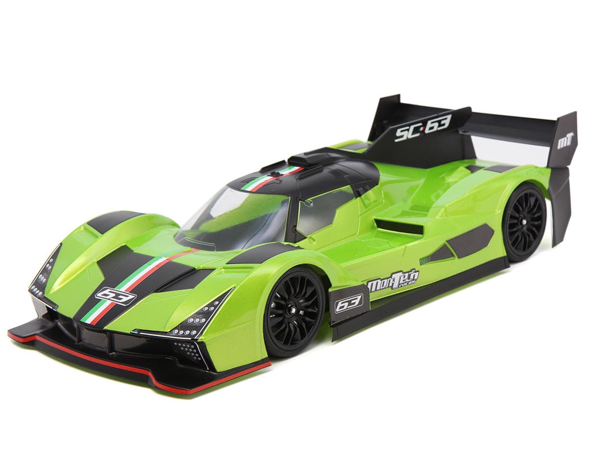 Mon-Tech SC-63 Le Mans Hypercar 1/10 Touring Car Body (Clear) (190mm) w/Wing