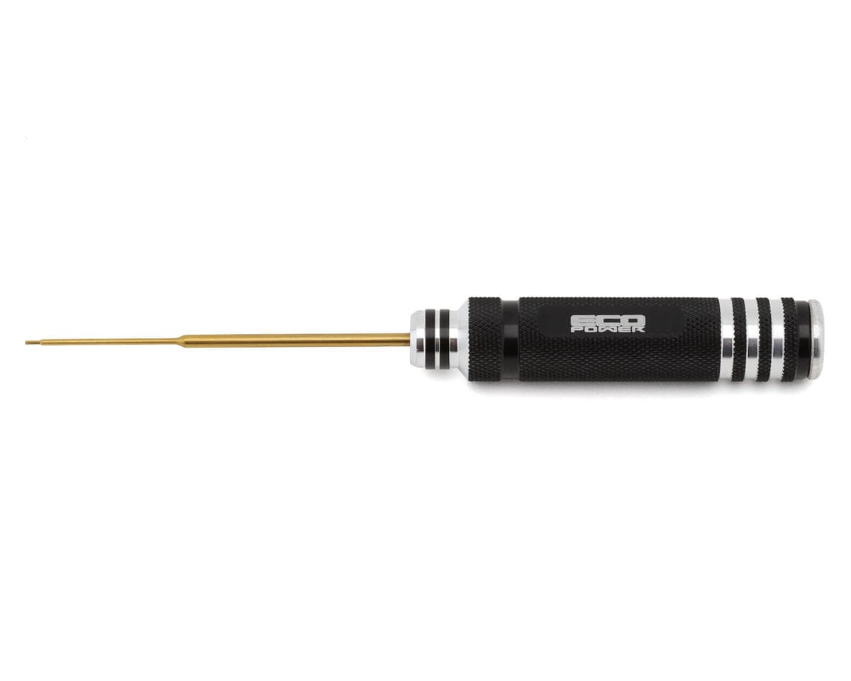 EcoPower Titanium Nitride Coated Hex Driver w/Aluminum Handle (0.9mm)