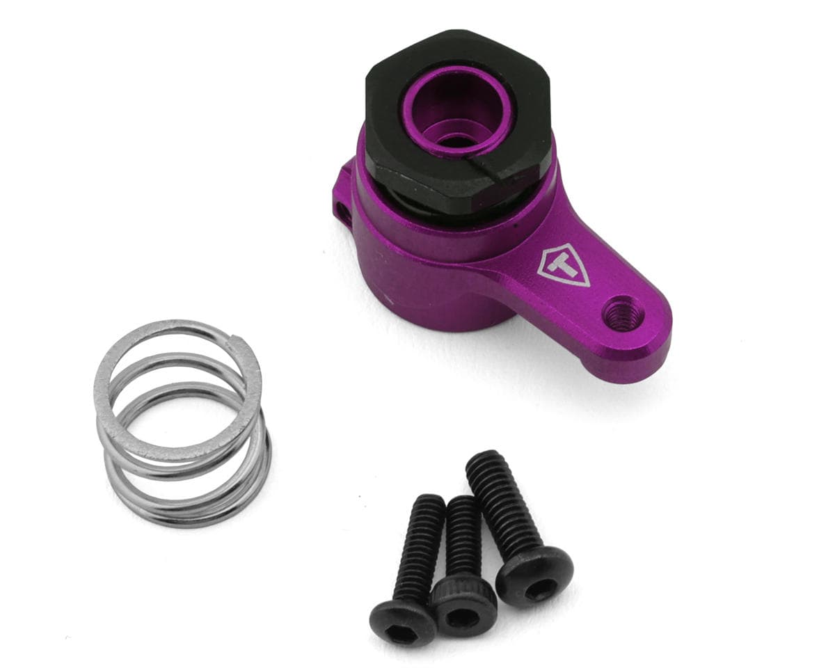 Treal Hobby Losi® Mini LMT 7075 Aluminum Servo Saver Set (Purple) (20T)