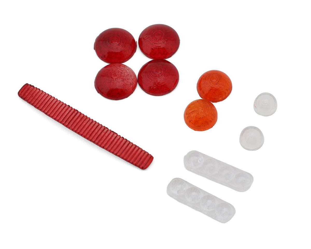 24K RC Technology 1/10 Mazda RX-7 FD GR Fighterworks Light Lens Set (V2) (Miniature Scale Drift Accessory)