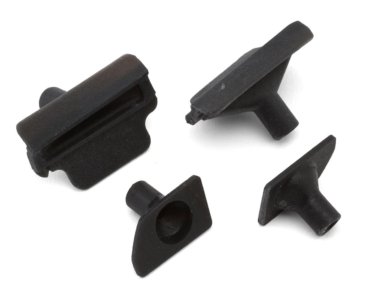 24K RC Technology 1/10 Toyota Corolla GR Fog Light Buckets Set (Front/Rear) (Miniature Scale Drift Accessory)