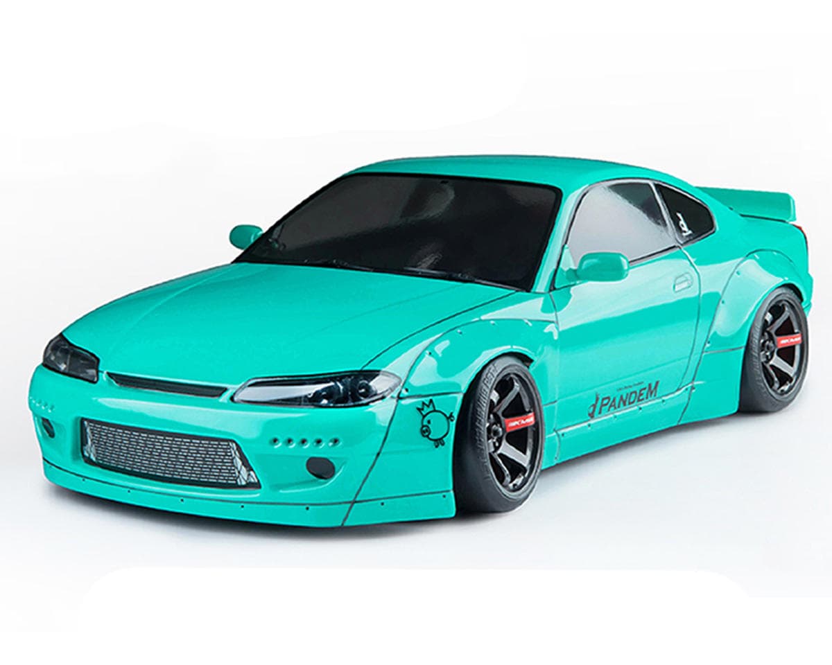MST PANDEM Nissan S15RB 1/10 Drift Body (Clear) (257mm Wheelbase) w/Duck Tail