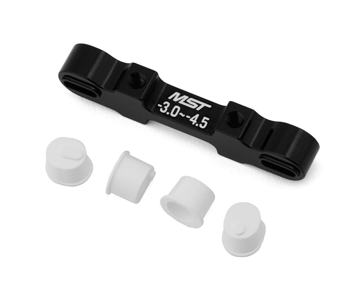 MST RMX/MRX Adjustable Aluminum Suspension Mount (-3.0~-4.5) (Black)