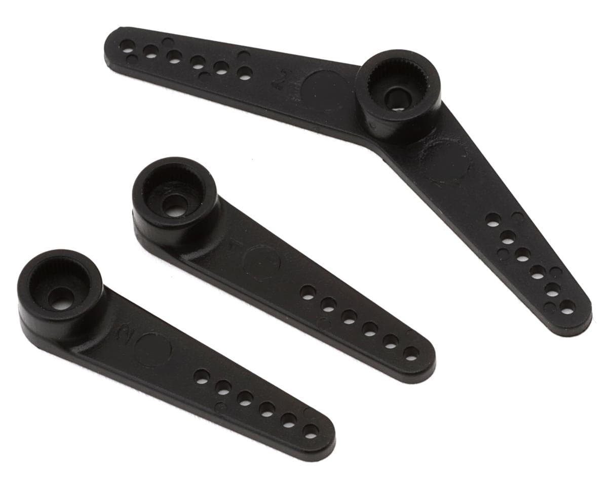E-flite 4-Site 3D Plastic Servo Arms (3)