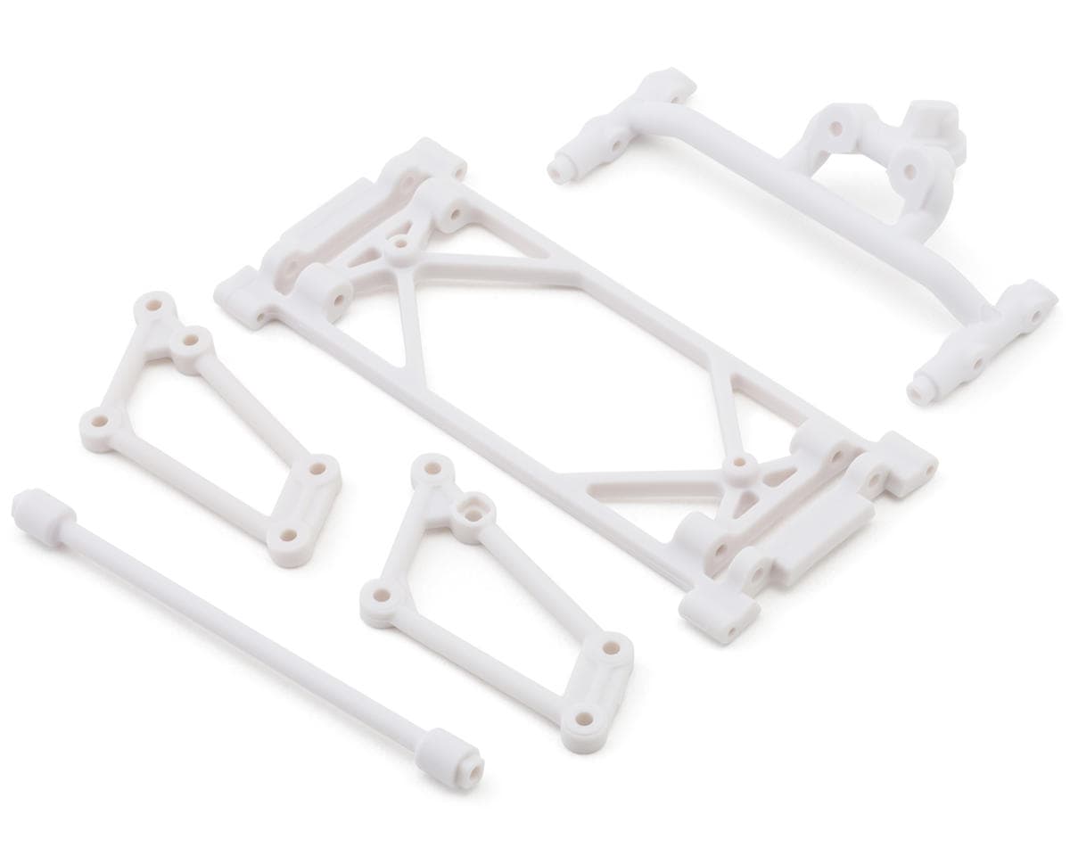 Losi 22S Sprint Front Wing Mount Set (White)