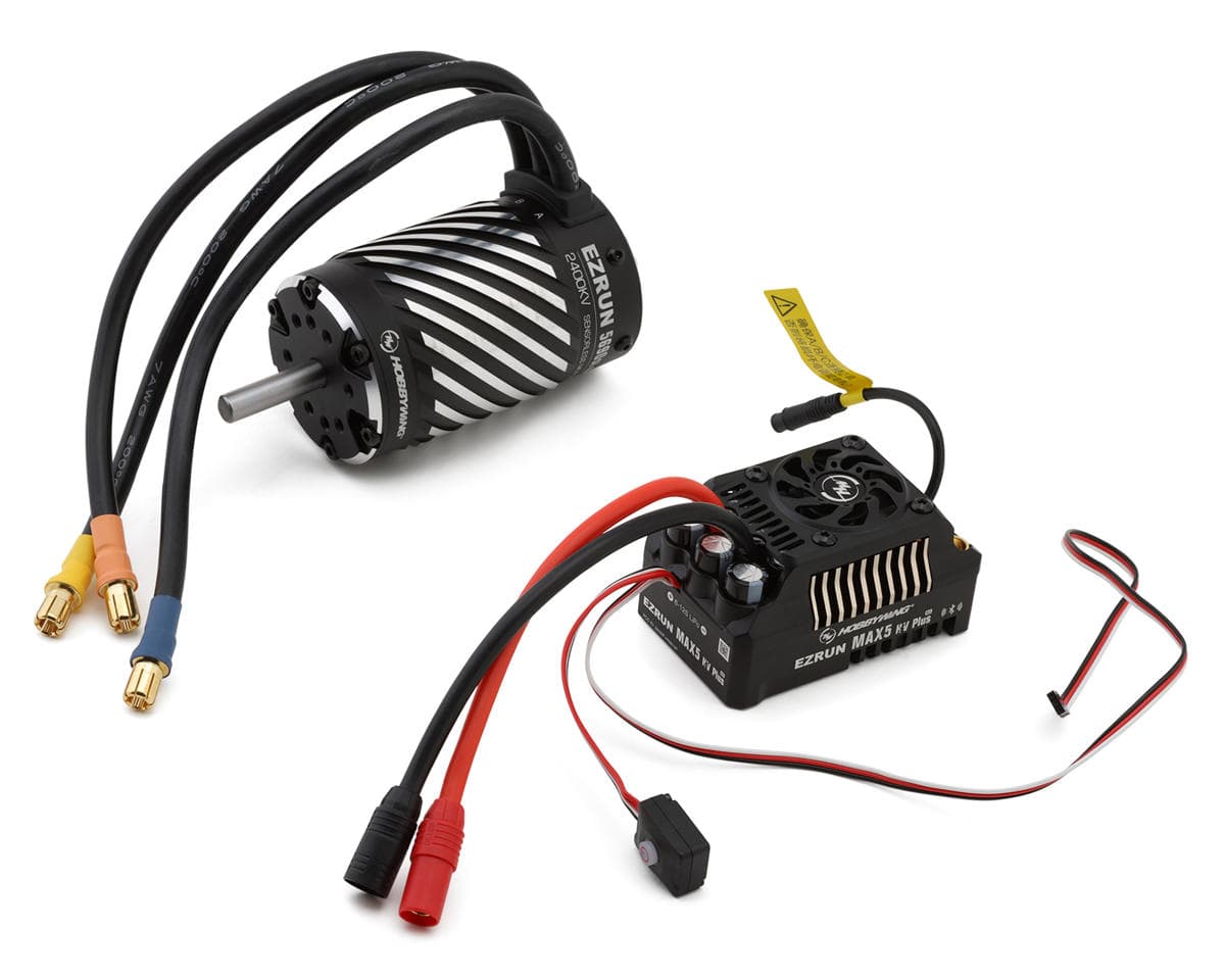Hobbywing EZRun MAX5 HV Plus G2 Sensorless Brushless ESC & Motor Combo w/5690SL (2400kV)