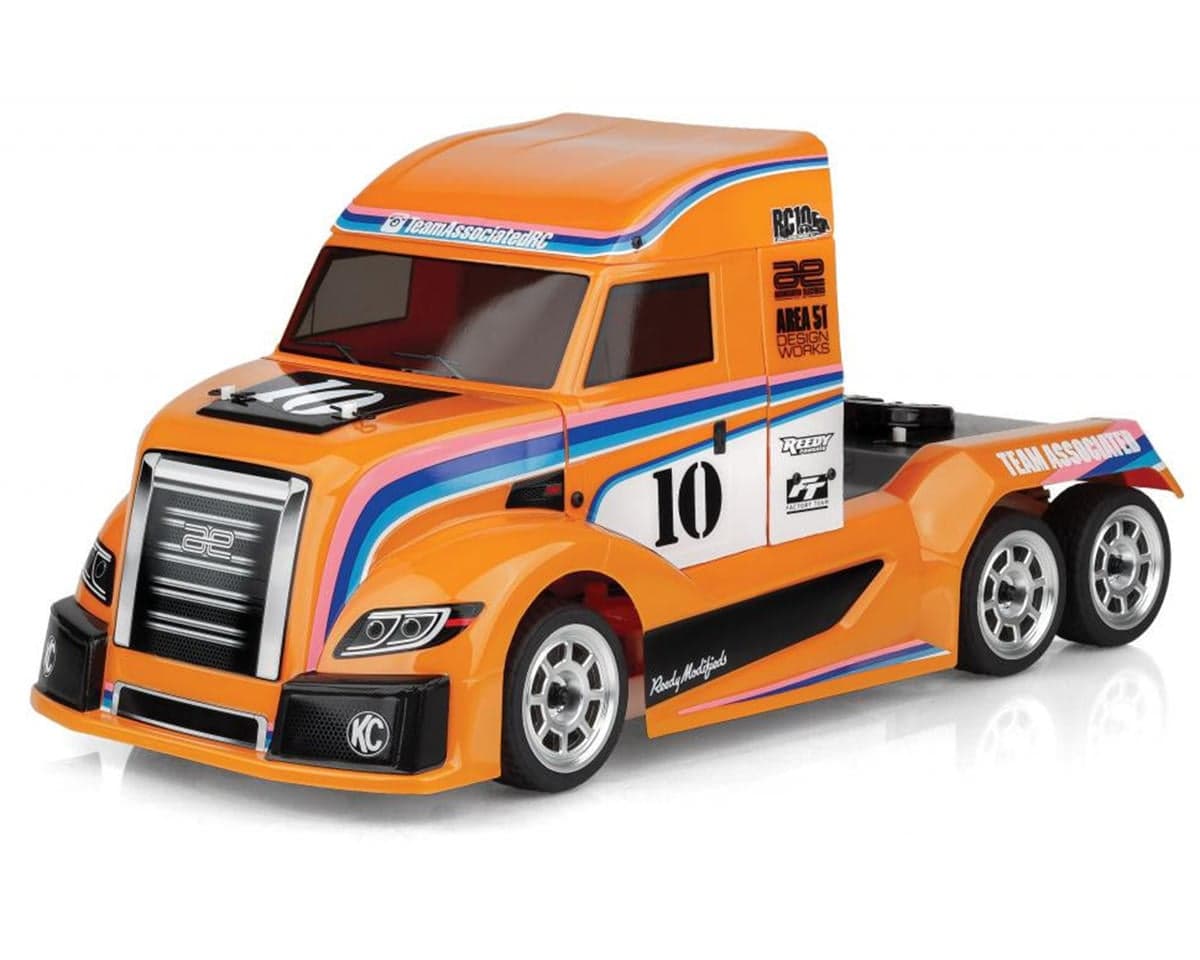 Team Associated RC10 American Custom 6x6 1/10 Electric On-Road Semi-Truck Kit (Limited Edition)