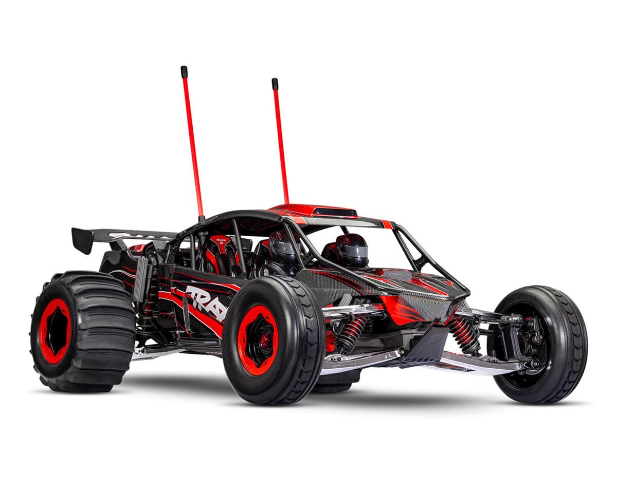 Traxxas Funco® Pro Scale® 2WD Brushless RTR Sand Car (Red) w/TQi 2.4GHz Radio, Link Module & TSM
