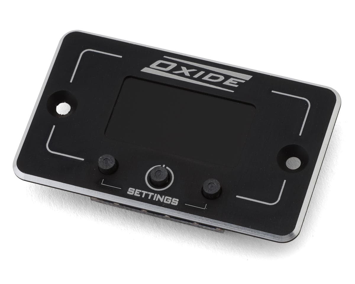 Elceram Oxide 1/8 Brushless ESC Replacement LCD Screen & Face Cover