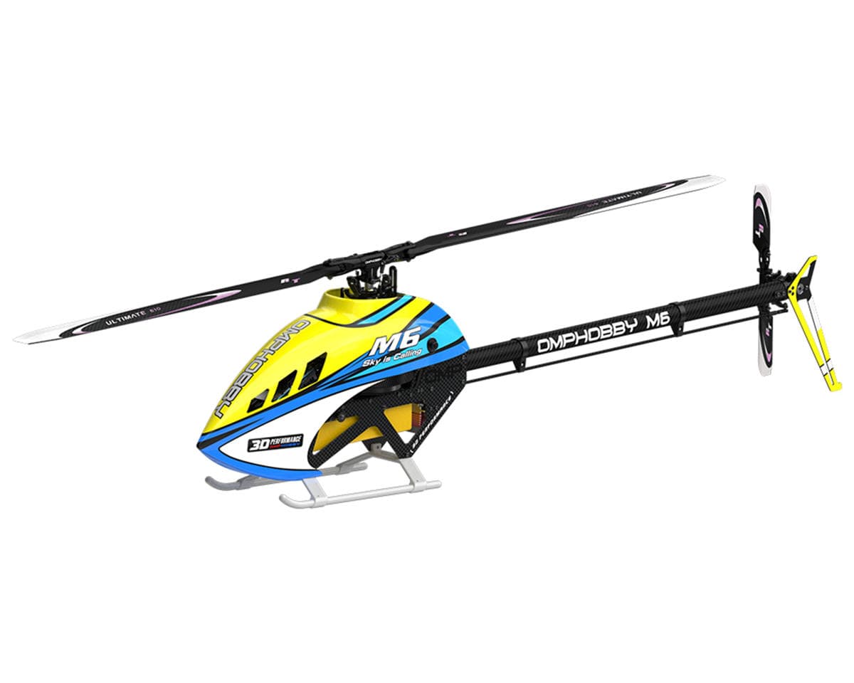 OMPHobby M6 600 Electric Helicopter Kit (Yellow)