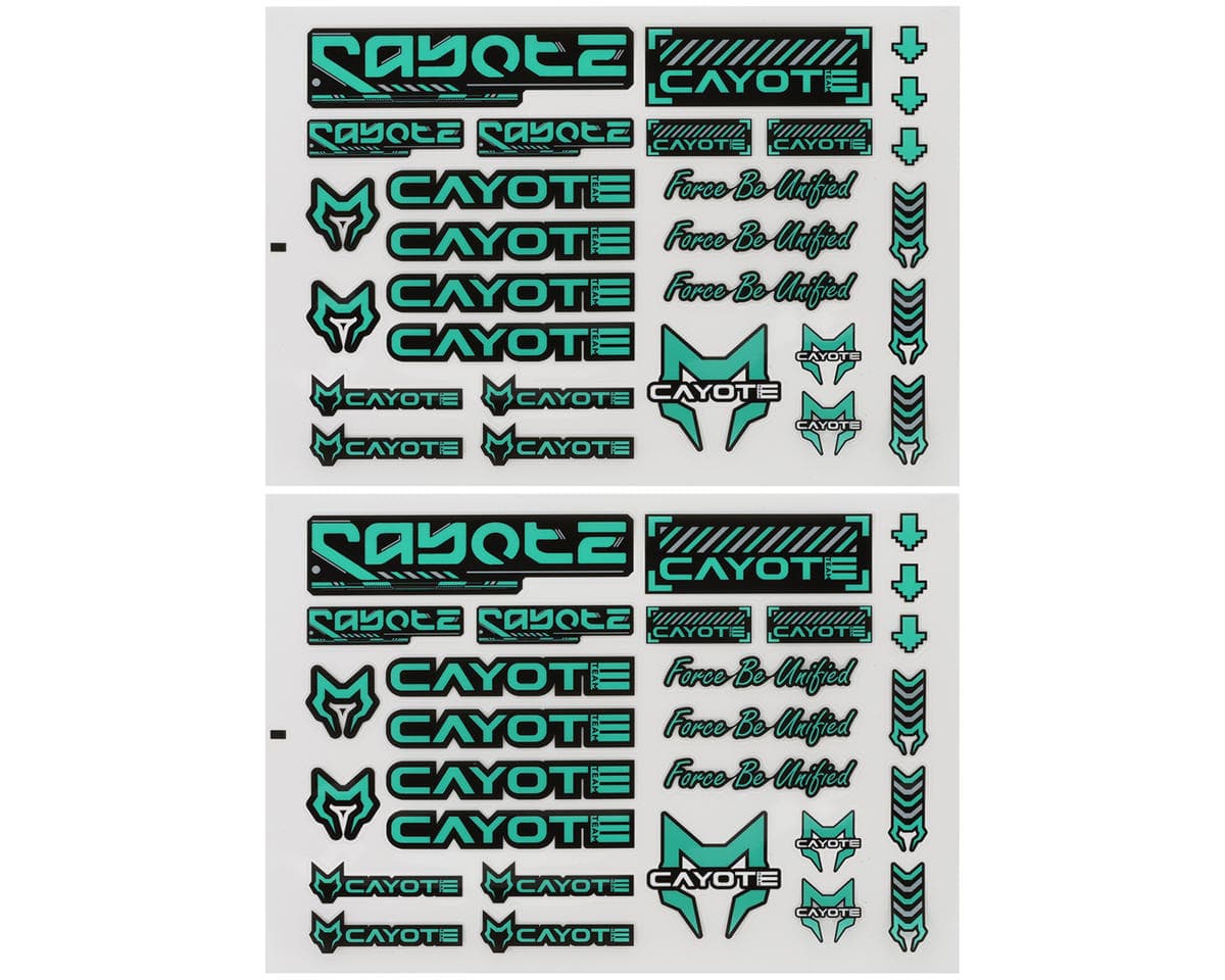 Cayote "Force Be Unified" Decal Sheets (2)