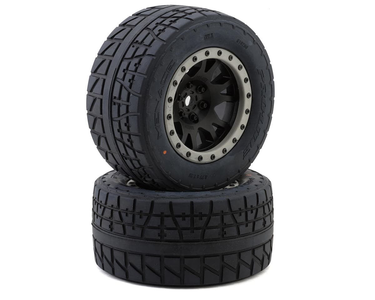 Pro-Line Menace HP Belted Pro-Loc Pre-Mounted Tires w/Impulse Wheels (2) (X-Maxx) (Medium)