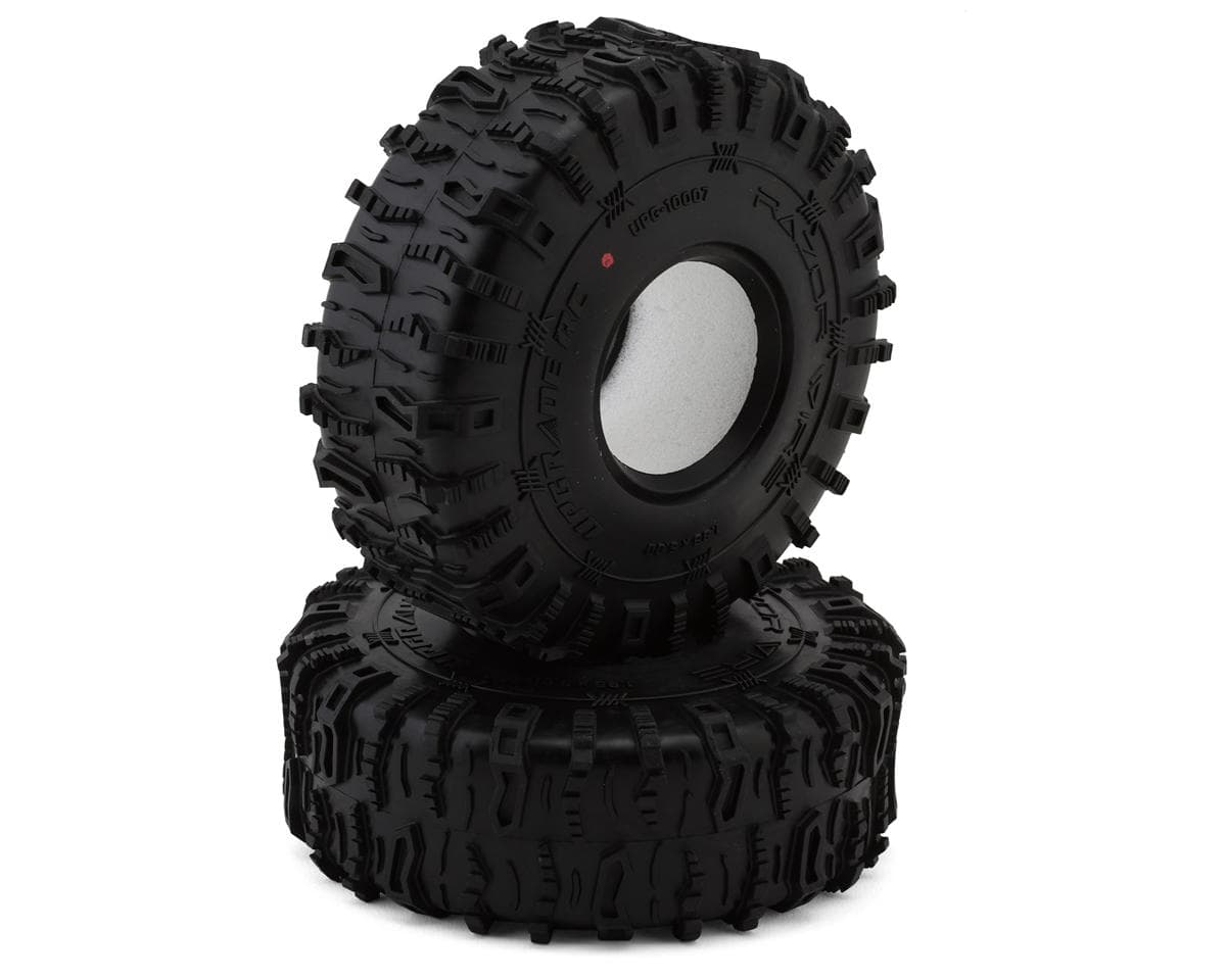 UpGrade RC Razor Wire 1.9" Razor-Inspired Rock Crawler Tires (2) (Super Soft) (5.0" O.D.)