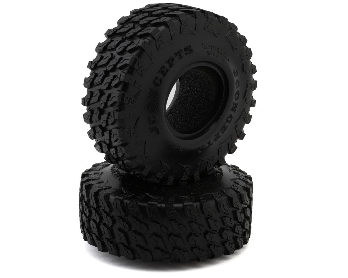 JConcepts Bossman 1.9" Rock Crawler Tires (2) (Green)