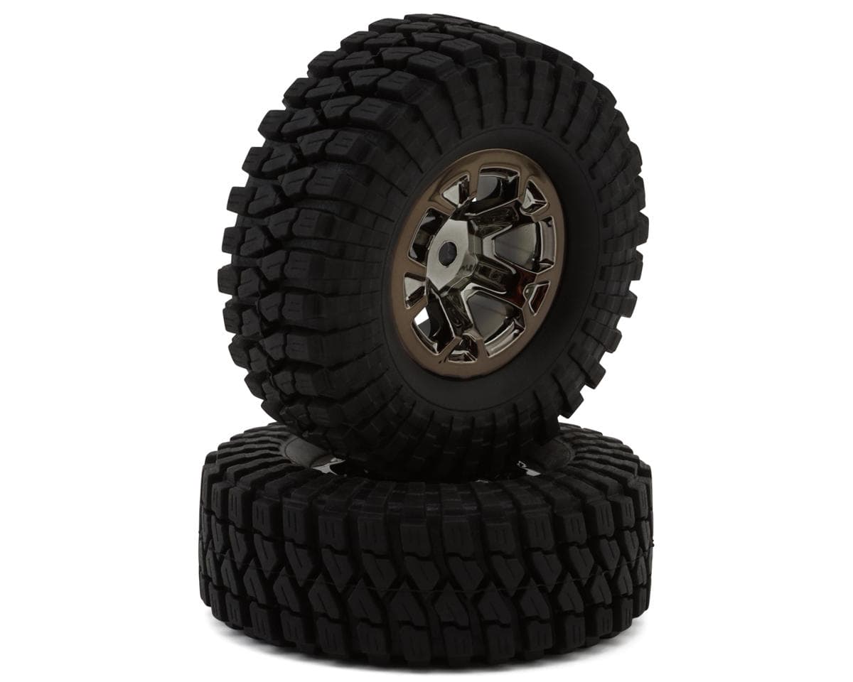 UDI RC Pre-mounted Micro Rock Crawler Tire Set (4) (UCX24/UCX24 Pro)