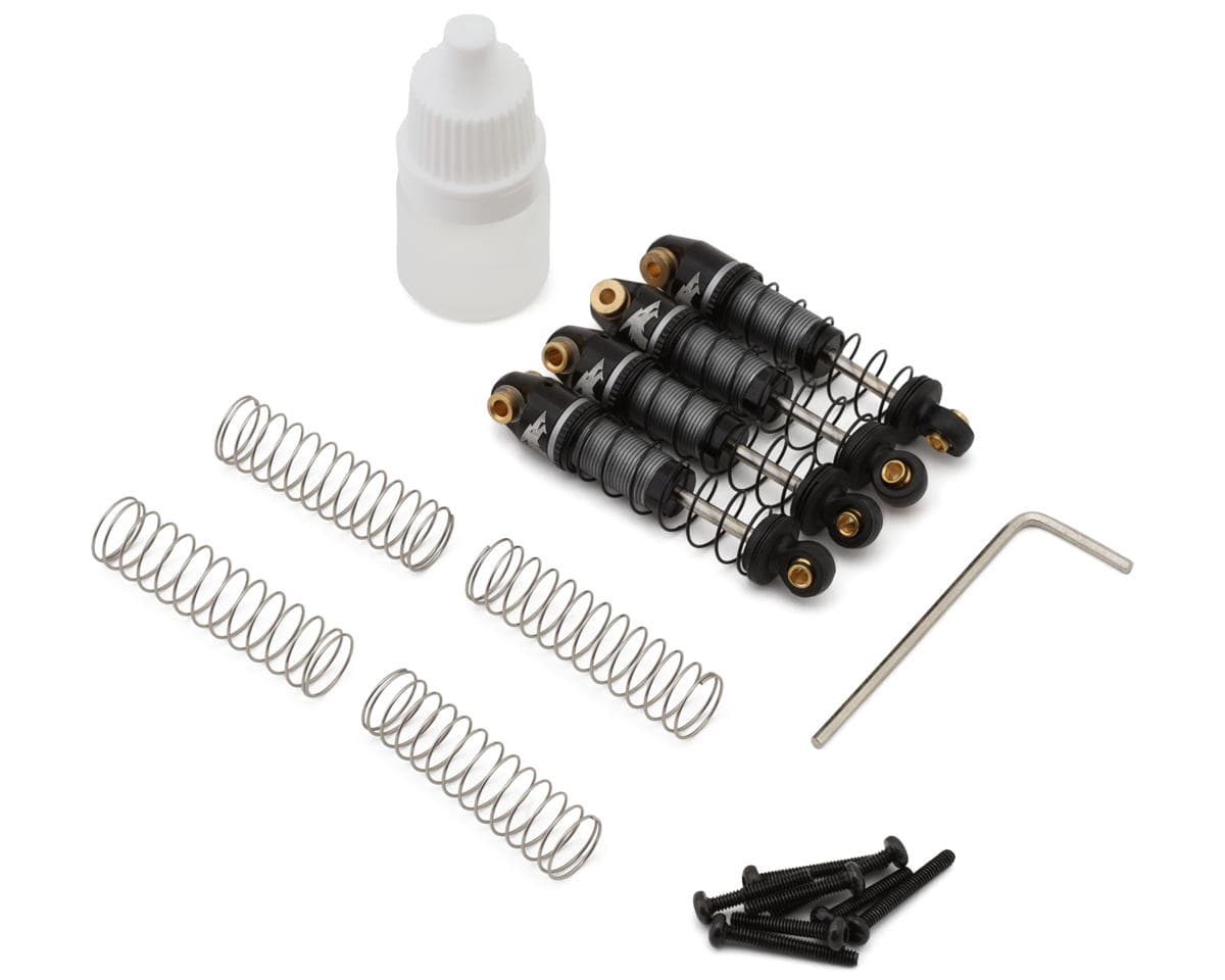 UDI RC Aluminum Threaded Shock Set (4) (UCX24/UCX24 Pro)