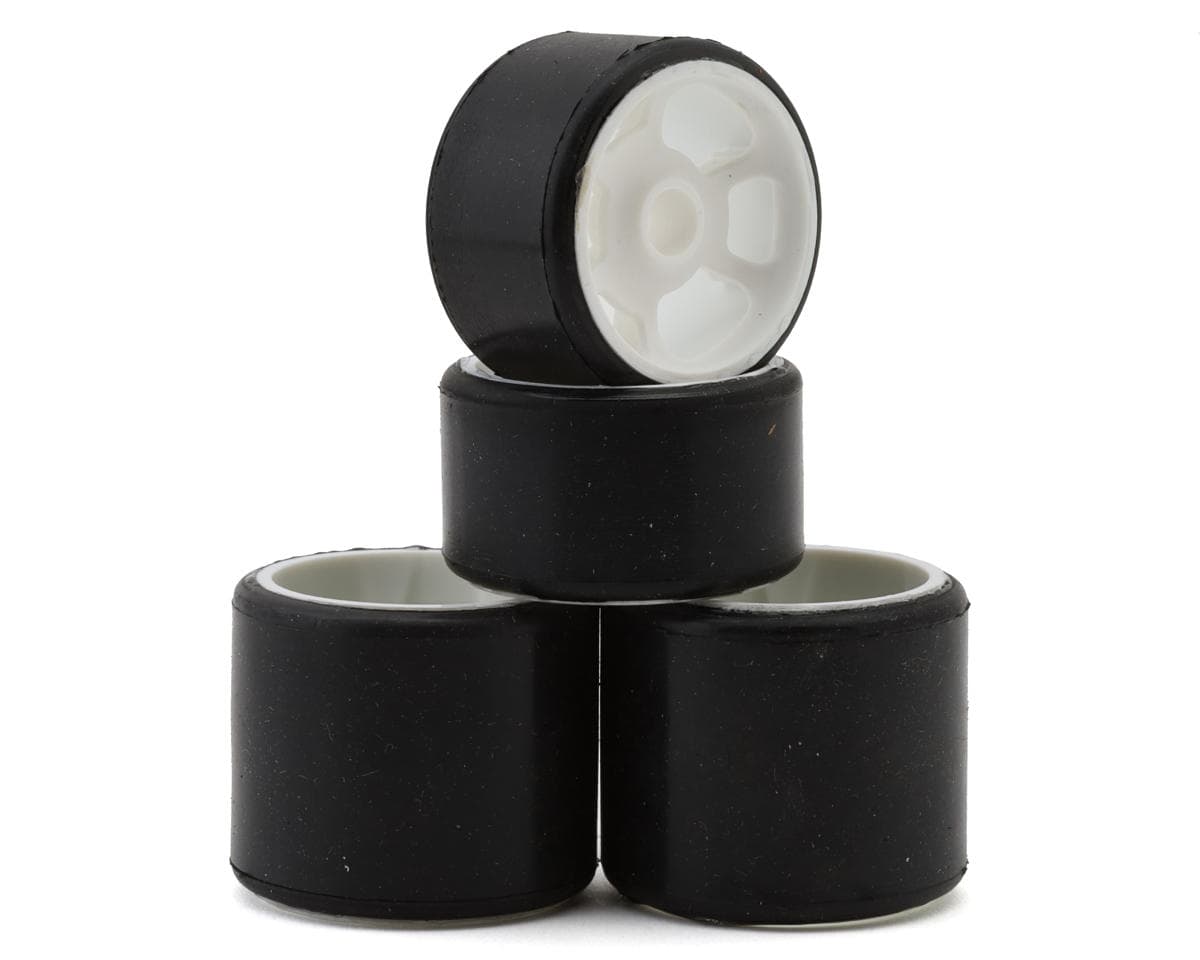 CRC 1/12 Pan Car Pre-Mounted Rubber Tires Set (Front/Rear)