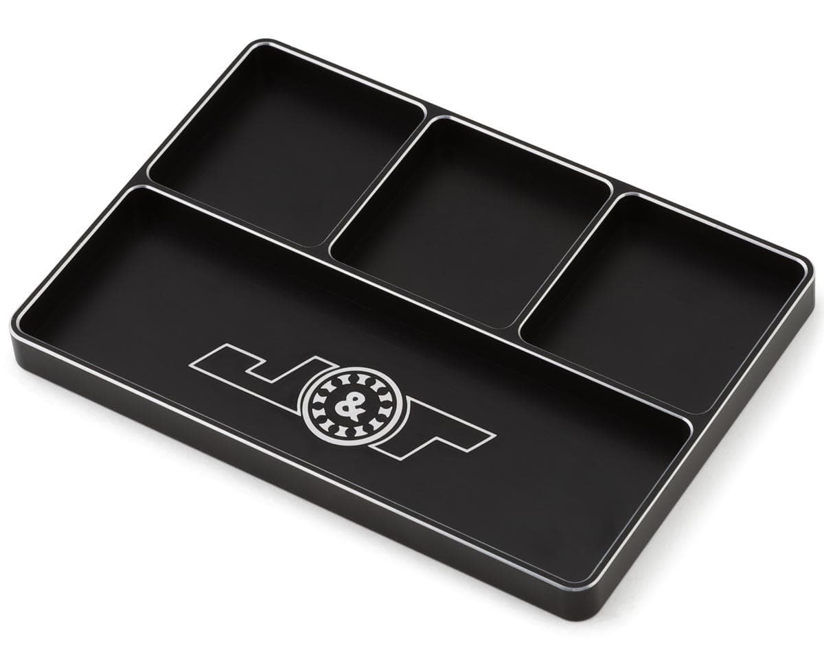 J&T Bearing Co. Aluminum J&T Parts Tray (128x89x10mm)