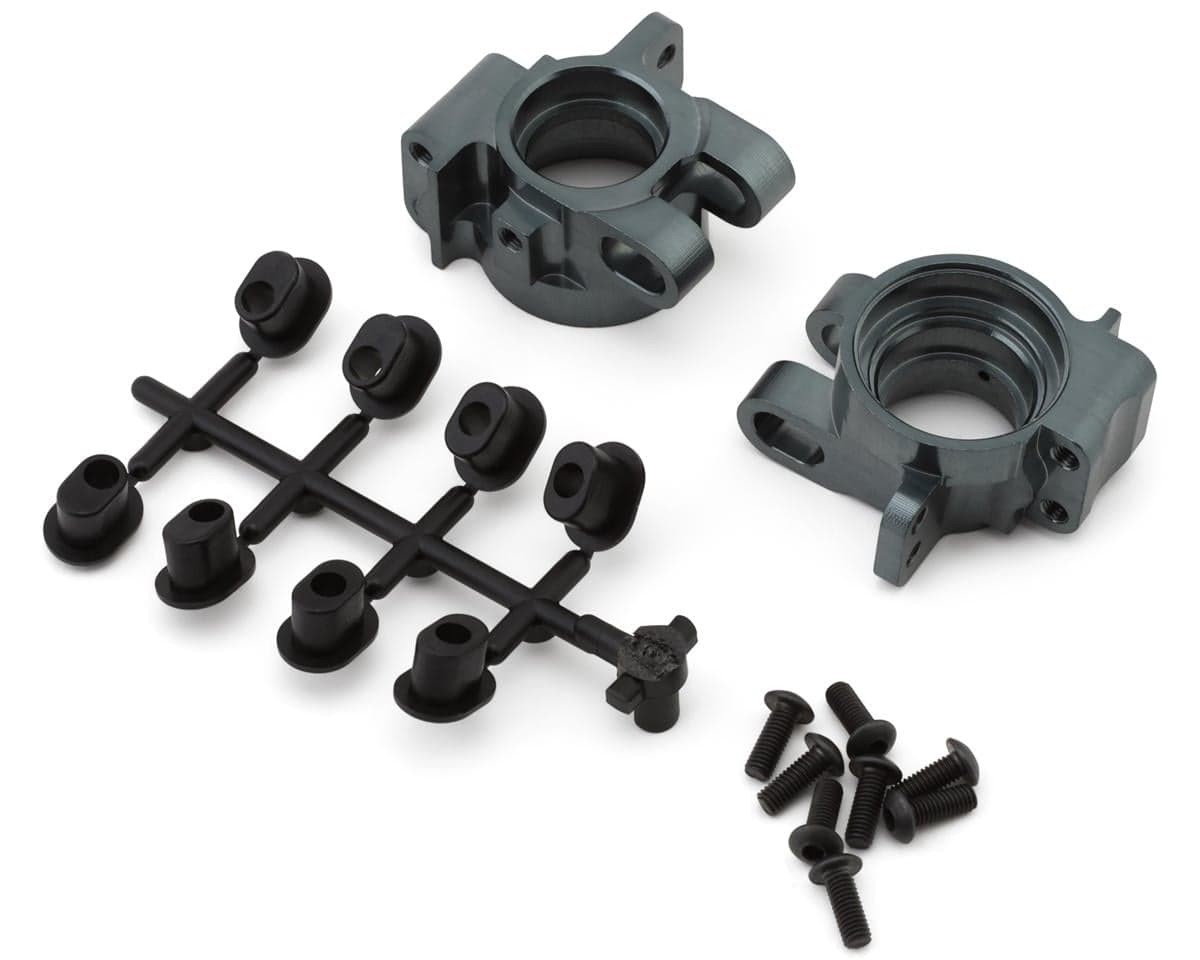 Mugen Seiki MBX8R Aluminum Rear Hub Carrier Set