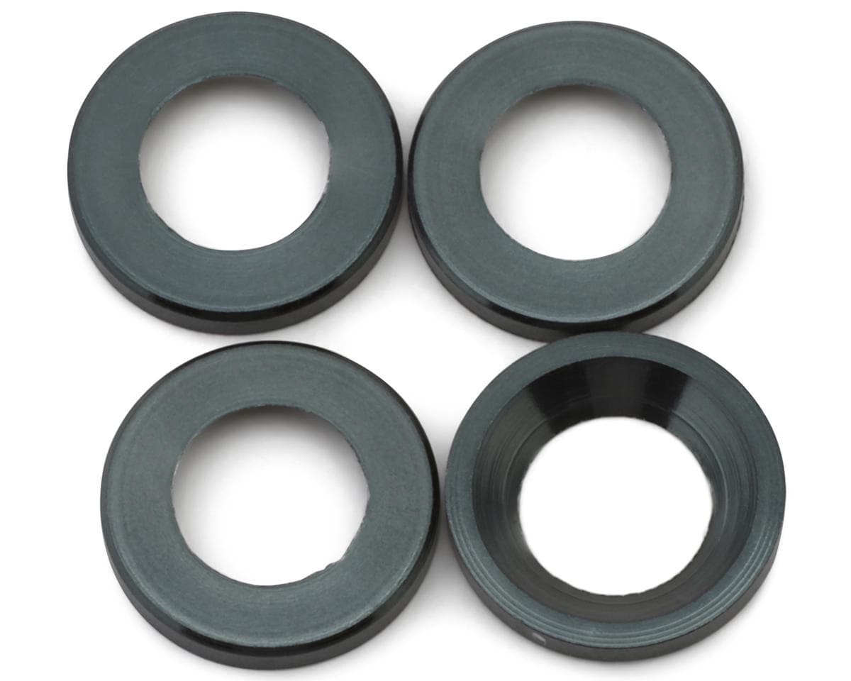 Mugen Seiki MBX8 Nitro Engine Mount Counter Sunk Washers (4)