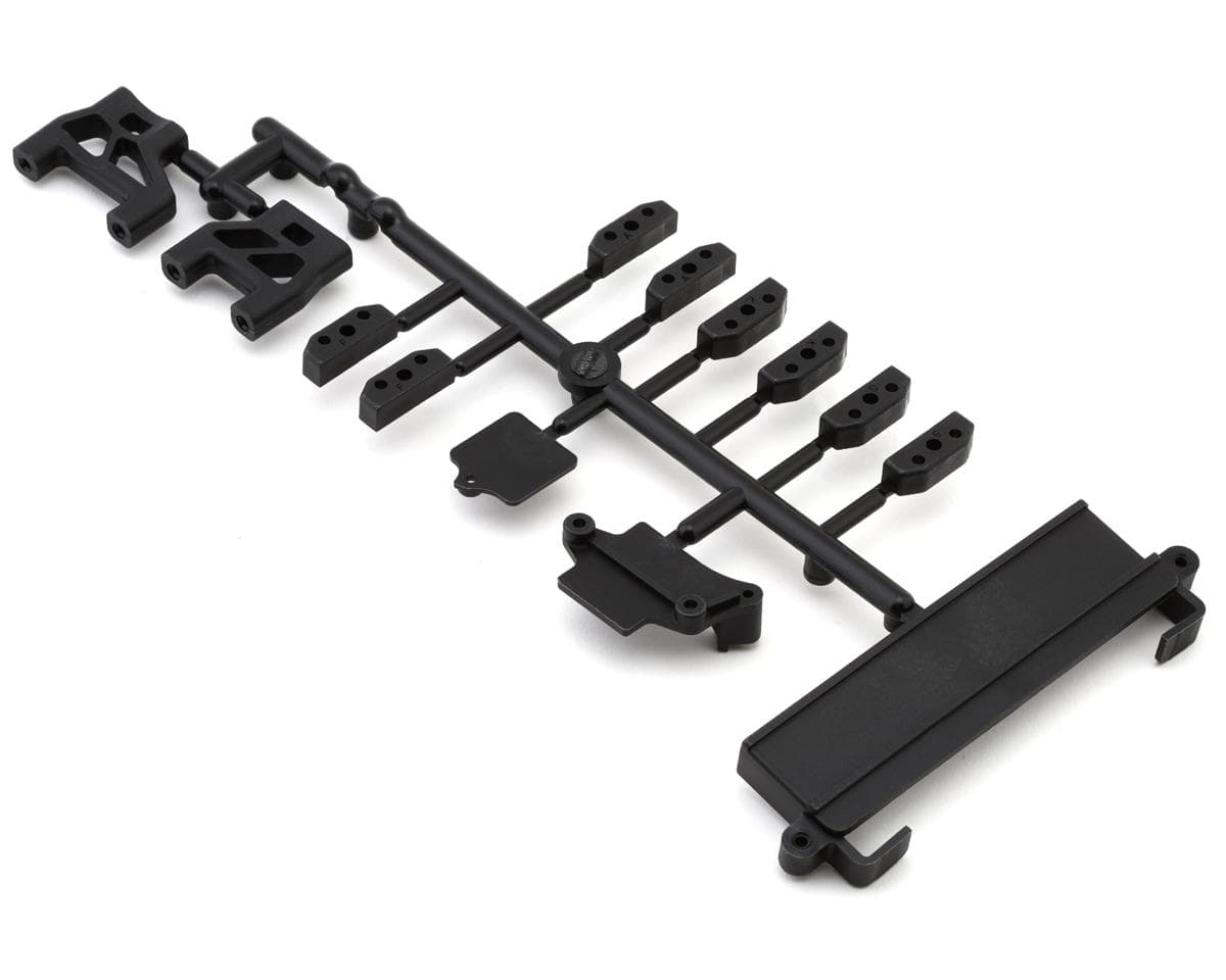 Mugen Seiki MBX7/MBX8 Radio & Battery Tray Mount Holder Set