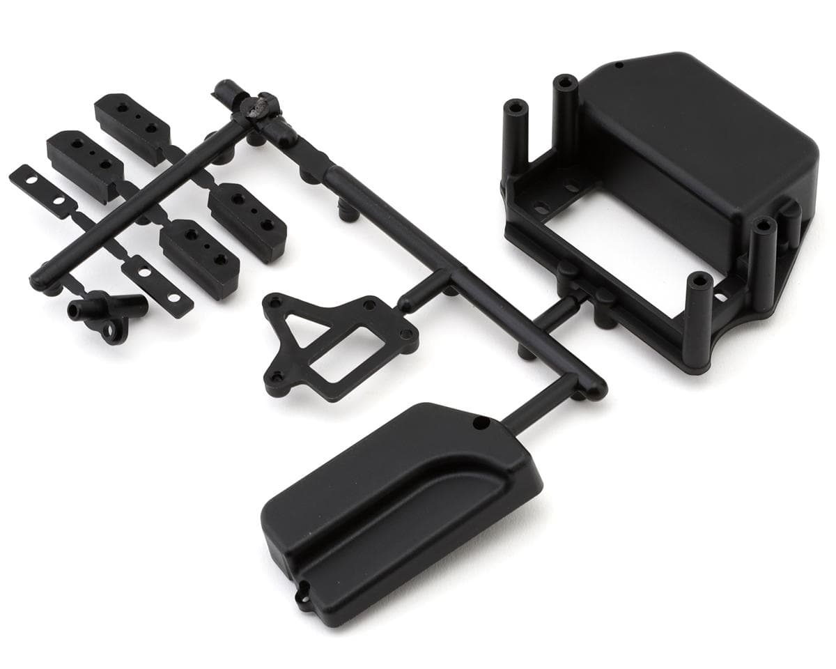 Mugen Seiki MBX8R ECO Servo Mount & Receiver Box Set