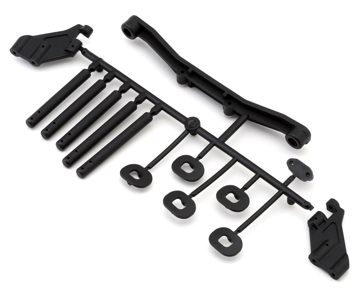 Mugen Seiki MGT7 Front & Rear Body Mounts Set