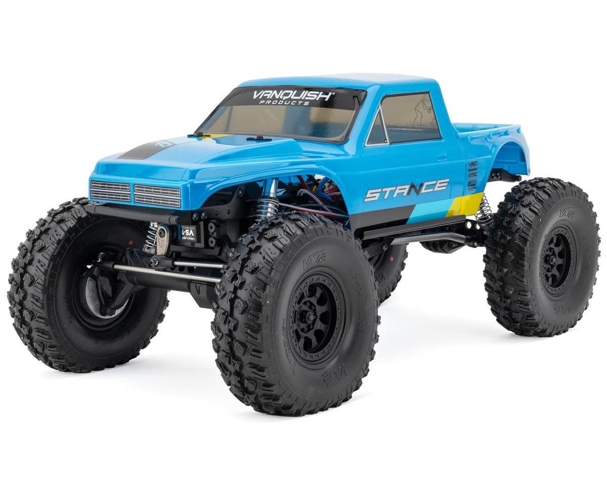 Vanquish Products VRD Stance Portal Axle 1/10 4x4 RTR Comp Rock Crawler (Progress Blue) w/2.4GHz Radio