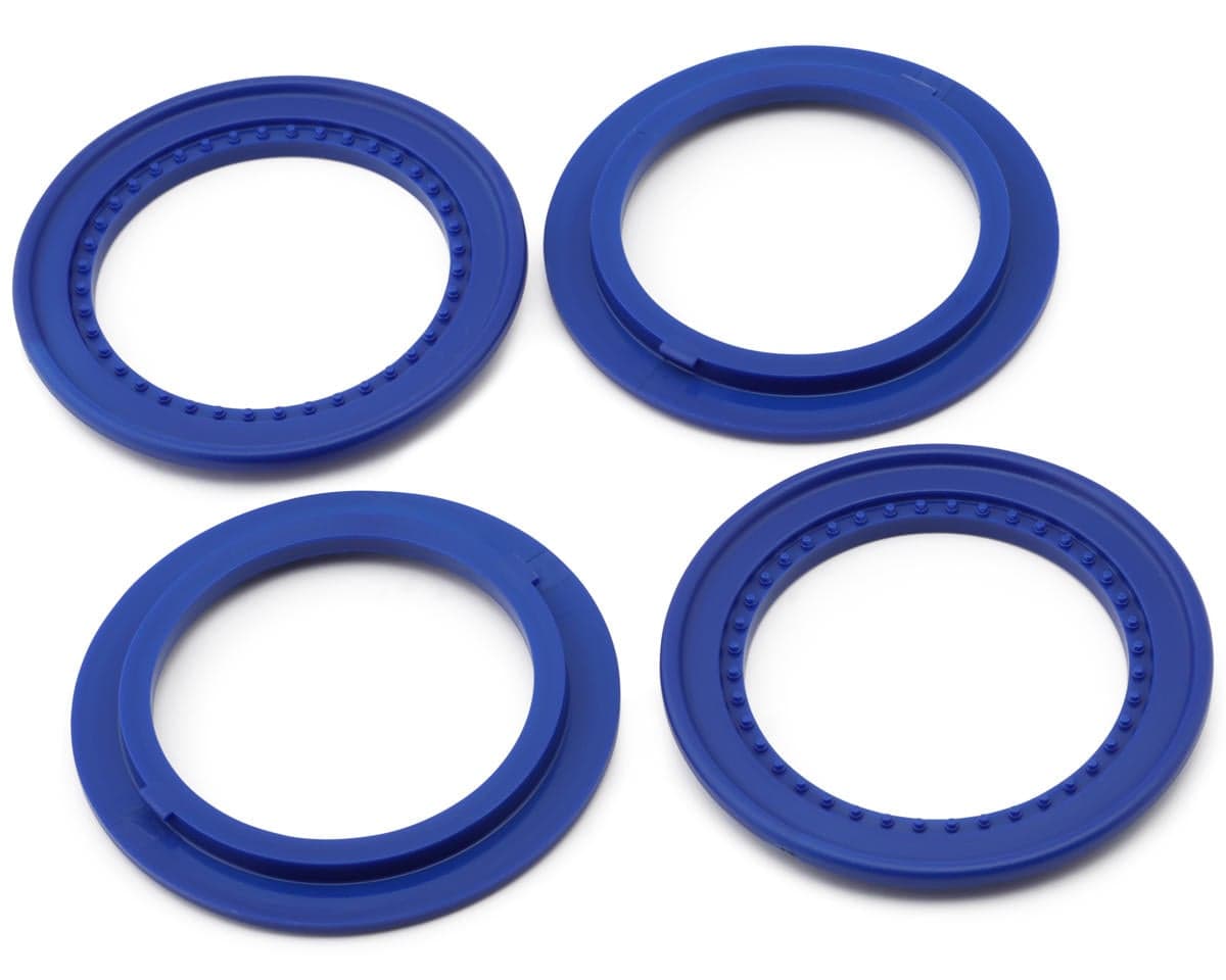Losi LMT 2.0 Snap-in Beadlock Rings (Blue) (4)