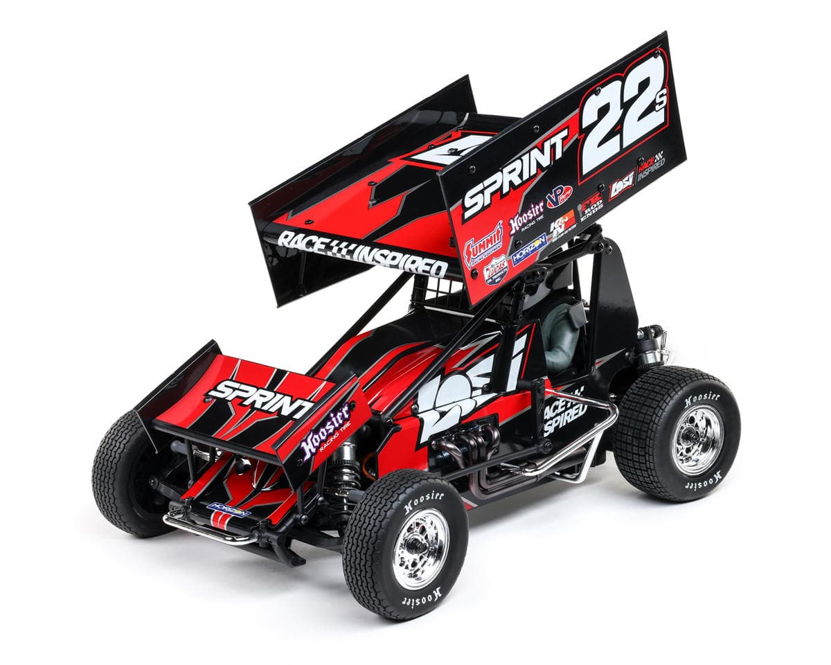 SCRATCH & DENT: Losi 22S 1/10 Brushless 2WD RTR Sprint Car (Red) w/SLT2 2.4GHz Radio, Battery & Charger