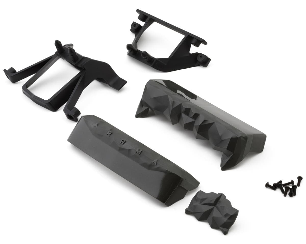 Arrma Quake Body Protector Skids Set (Grey)